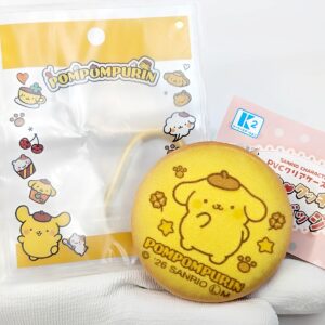 商品名 : SANRIO CHARACTERS PVCクリアケースつき ふわふわ・クッキー風缶バッジ