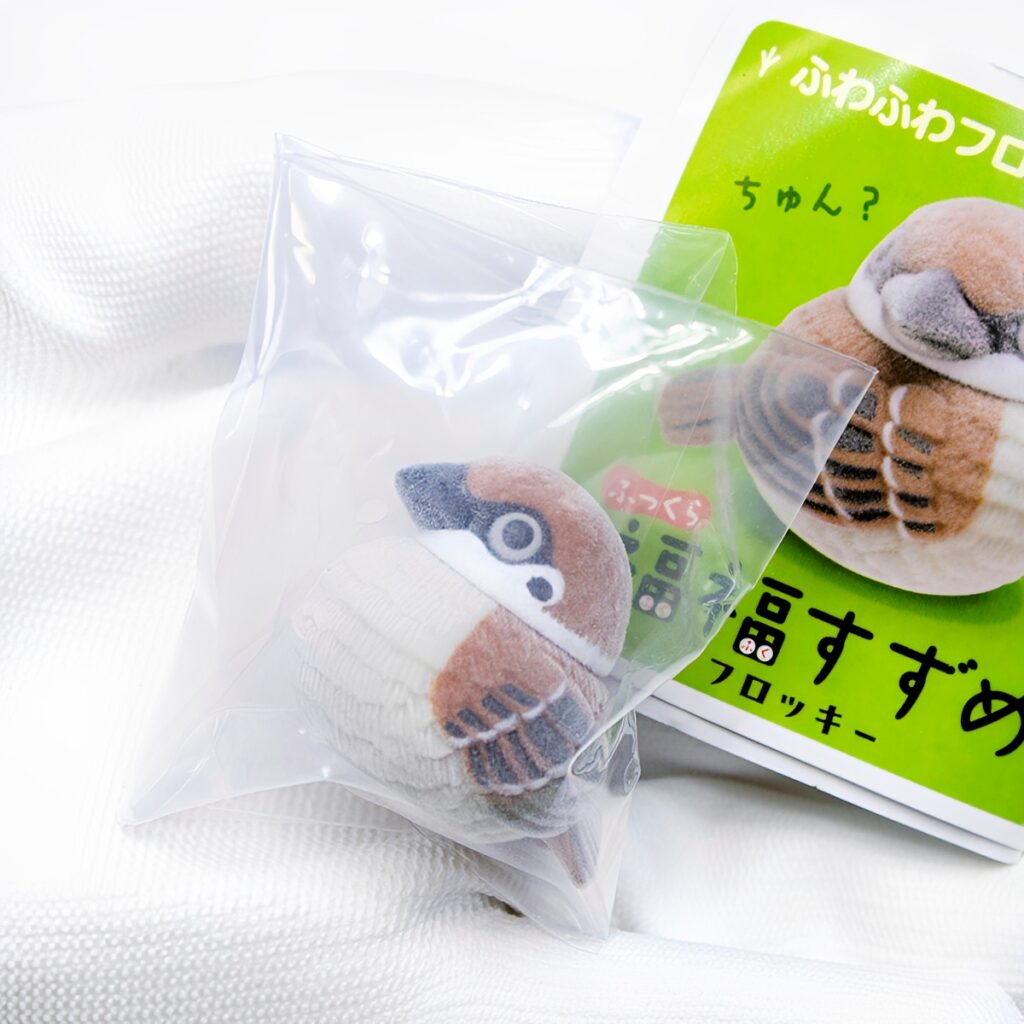 商品名 : ふっくら福福すずめ フロッキー