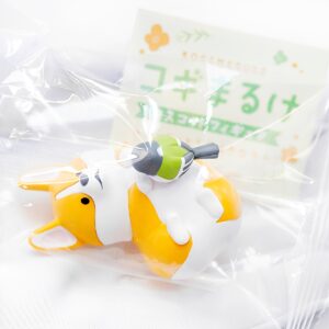 商品名 : コギまるけ マスコットフィギュア コーギーとシジュウカラ