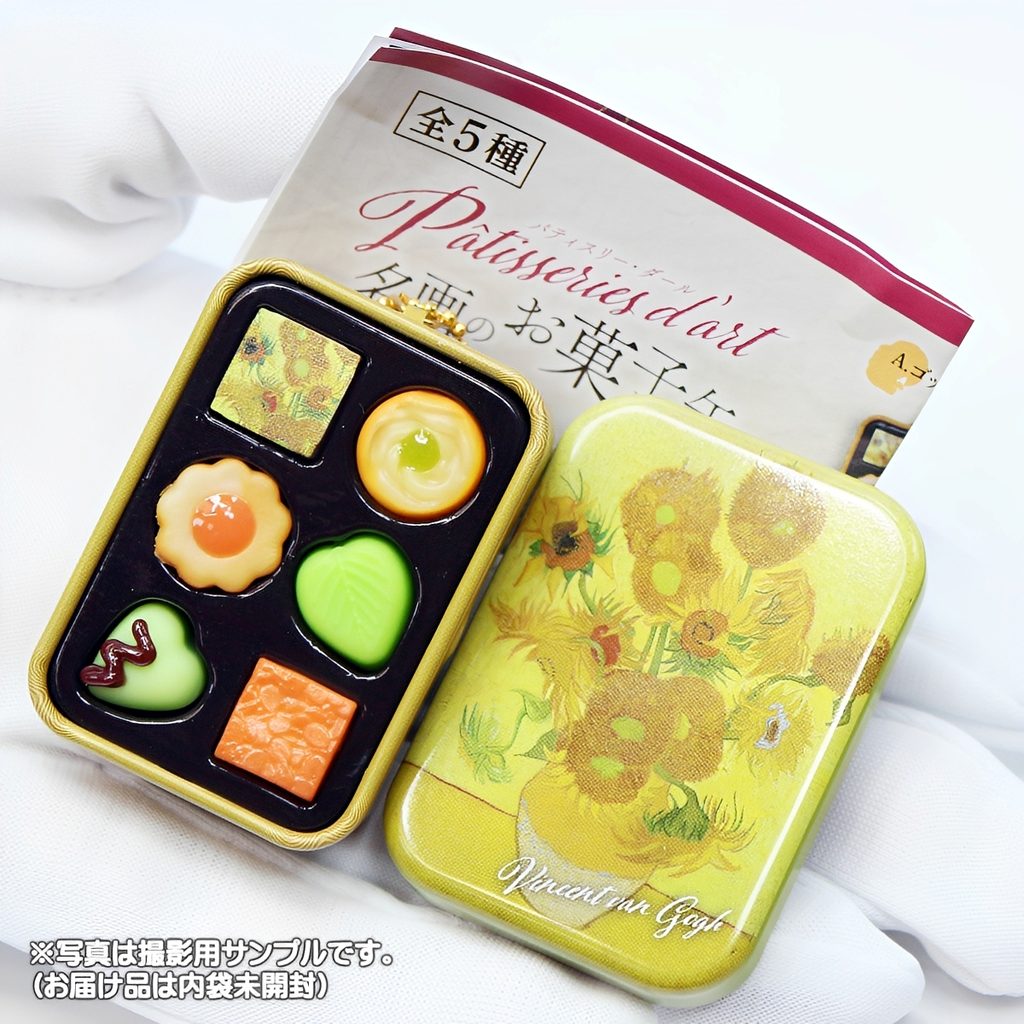 商品名 : Pâtisseries d'art（パティスリー・ダール） 名画のお菓子缶マスコット
