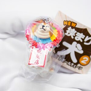 商品名 : NEW 挟まり犬 2 マスコットボールチェーン
