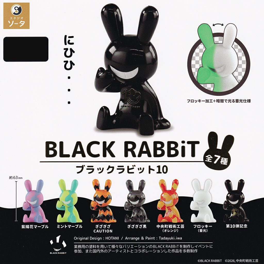 商品名 : BLACK RABBiT 10（ブラックラビット10）